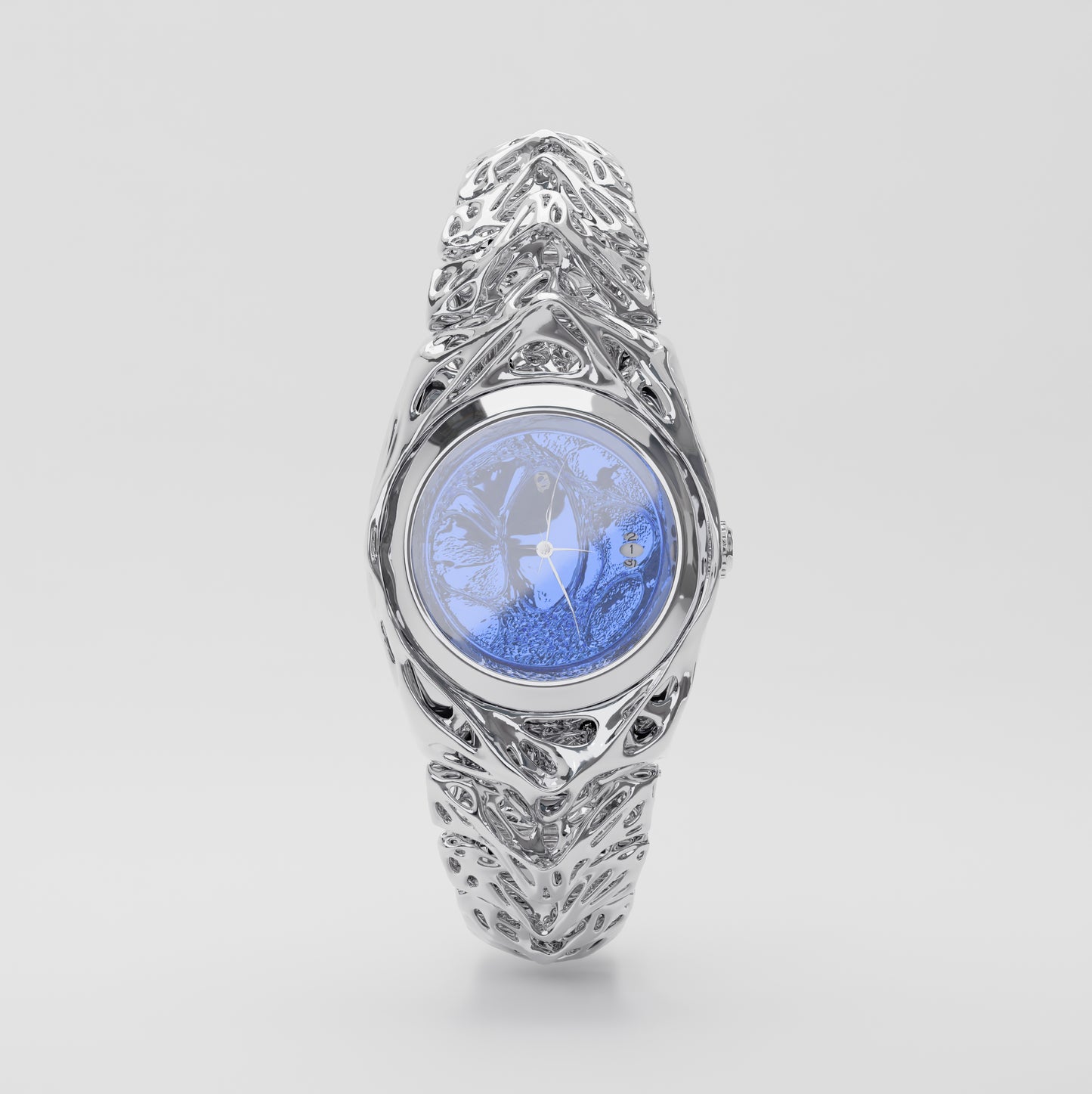 GENERATIVE 01 Vessels Blue (Signed 1/1)