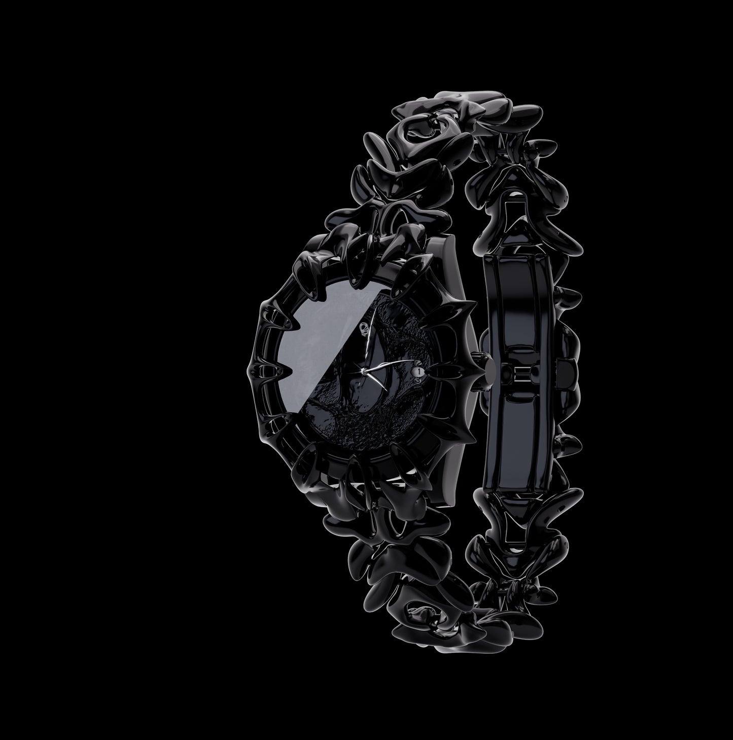 SPINE 01 Vessels Black Plated (1/2)