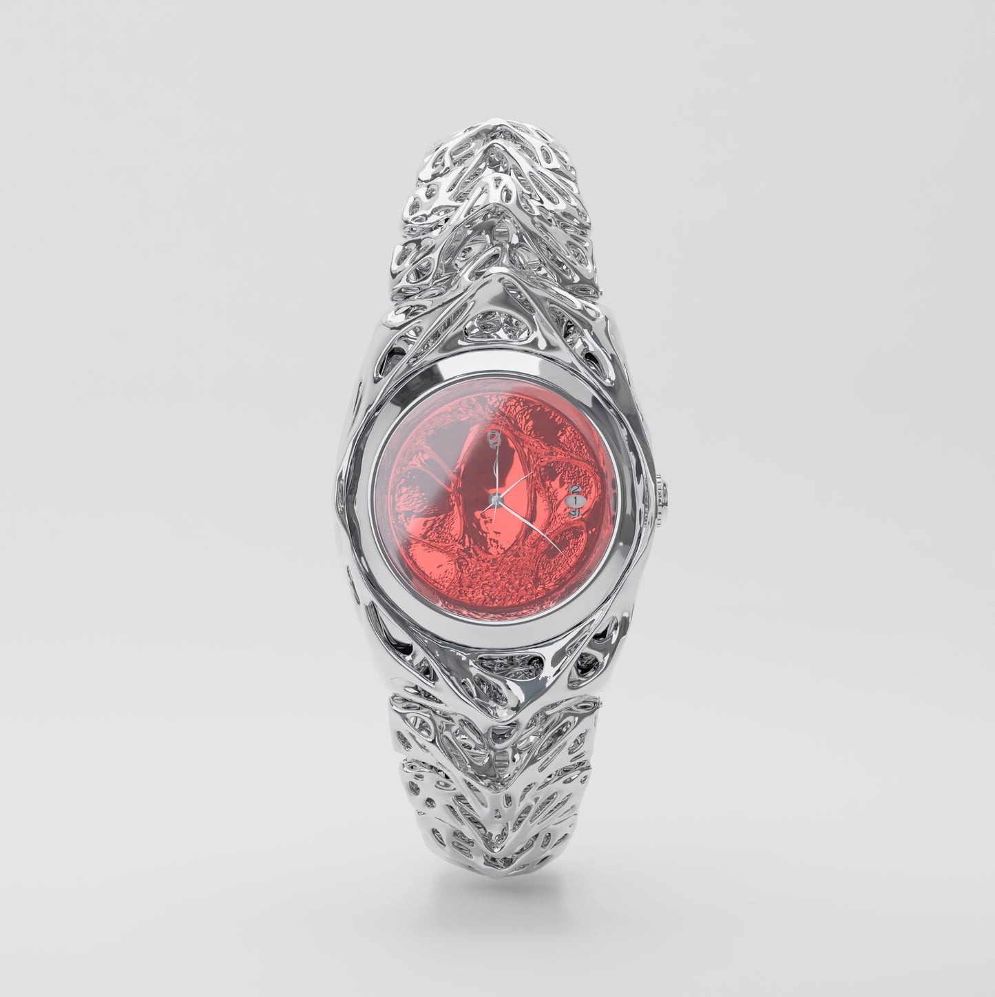 GENERATIVE 01 Vessels Candy Red (Signed 1/1)