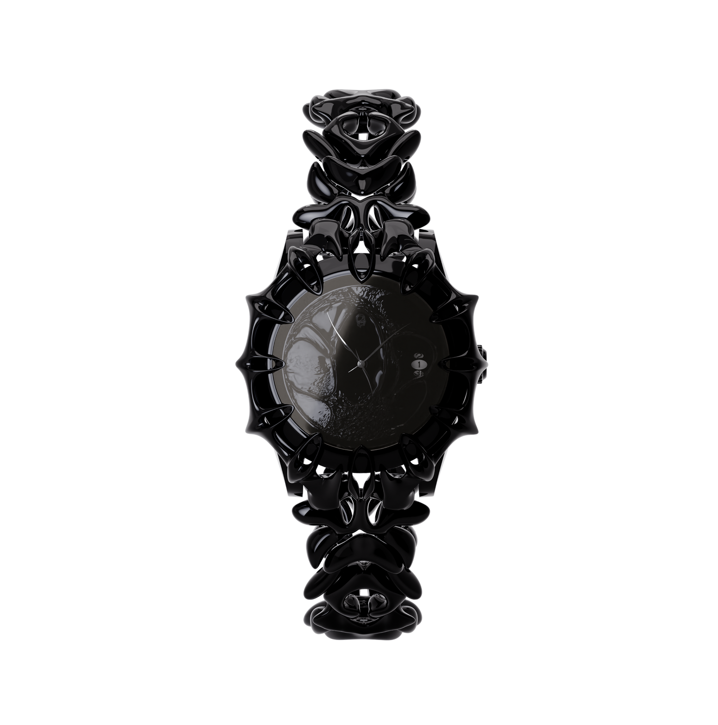 SPINE 01 Vessels Black Plated (1/2)